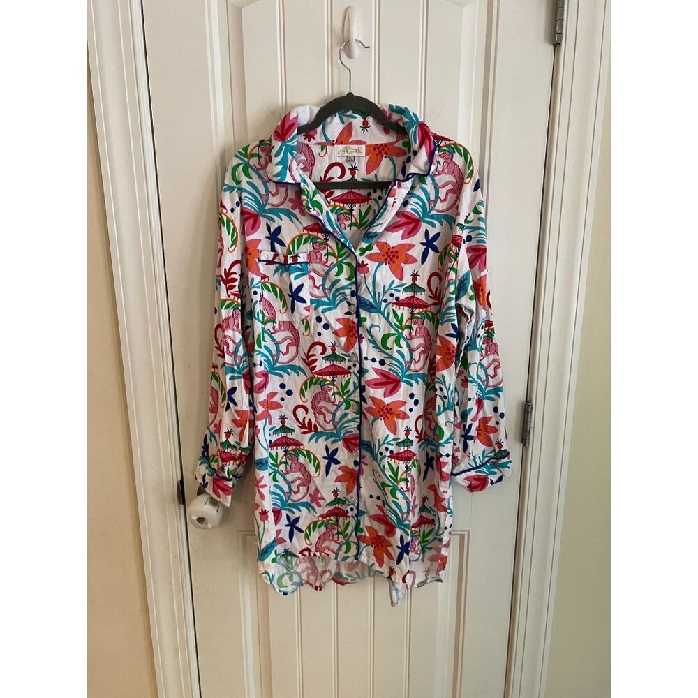 Sunset & Co Monkey Sleep Shirt Size‎ XL